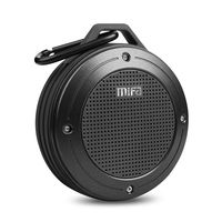 Bluetooth Speaker, MIFA F10 Portable Speaker with Enhanced 3D Stereo Bass Sound, IP56 Dustproof Waterproof, 10-Hour Playtime, Built-in Mic, Micro SD Card Slot, USB Audio Input