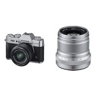 Fujifilm X-T30 XC15-45mm Lens Kit Silver + Fujinon XF50mmF2 R WR Lens Silver