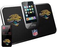 iHip Official NFL - JACKSONVILLE JAGUARS - Portable iDock Stereo Speaker with Wireless Remote NFV5000JAJ
