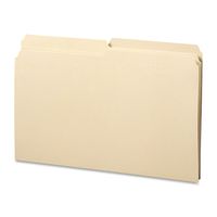 Smead File Folder, Reinforced 1/2-Cut Tab, Legal Size, Manila, 100 Per Box (15326)