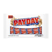Payday Peanut Caramel Bar, 6 Count