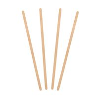 Royal R825 7.5" Wood Coffee Beverage Stirrers, Package, 1, Box of 500