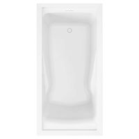 American Standard 7236V002.011 Evolution 6 ft. x 36 in. Deep Soaking Tub with Reversible Drain, Arctic
