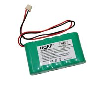 HQRP 2100mAh High Capacity Backup Battery for ADT Safewatch QuickConnect, QuickConnect Plus Security System