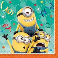 Despicable Me Minions Beverage Napkins, 16ct