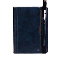 Jennyfly iPad Pro 11 Case 2018, PU Leather Smart Auto Wake/Sleep Built-in Pencil Slot & Card Slots &Money Pocket Hands-Free Stand Protective Business Cover for 2018 New iPad Pro 11 Inch - Blue