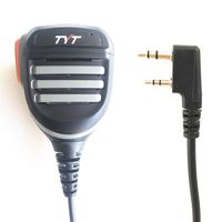 radtel TYT Platinum Series Rainproof Heavy Duty Shoulder Remote Speaker Mic for MD-380 MD-UV380 UV8000E Kenwood TK-2202 TK-248 Baofeng Btech radios,Microphone (Advanced Mic)