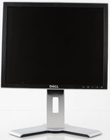 17" Dell 1707FPc DVI LCD Monitor w/USB Hub (Black/Silver)