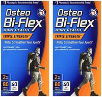 Osteo Bi-Flex Advanced Triple Strength, 80 Coated Caplets (Pack of 2)