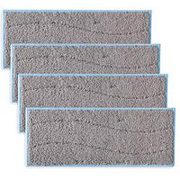 Wet Mopping Pads for iRobot Brava Jet M6 Washable Reusable Mop Heads Replacement Pad (4 Wet Pads)