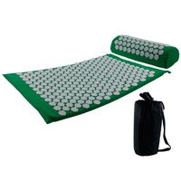 Forart Fit Acupressure Mat and Pillow Set for Back/Neck Pain Relief and Muscle Relaxation Mat
