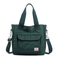 BITOPYTOPSIY Women Vintage Messenger Bag Water Resistant Nylon Satchel Laptop Briefcases Business Shoulder Bookbag Green