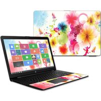 MightySkins Skin Compatible with HP 17t Laptop 17.3" (2017) - Pollinate | Protective, Durable, and Unique Vinyl Decal wrap Cover | Easy to Apply, Remove, and Change Styles | Made in The USA