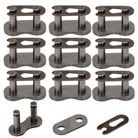 HIAORS 420 Chain Master Link for 90cc 110cc 125cc Pit Dirt Bike ATV Quad Buggy Pack of 10
