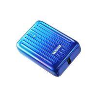 Zendure Power Bank Supermini 10,000mAh USB-C 18W PD Portable Charger Credit Card Size Ultra-Small Fast Charging External Batteries for iPhone, Samsung Galaxy, Nintendo Switch and More-Blue Horizon