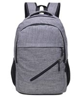 College Backpack for Men Slim Travel Backpack with Laptop Compartment for Men School (Grey)