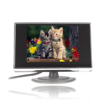 EinCar 3.5inch HD LCD Car Rearview Monitor with 2AV Input for Universal Car DVD/CD reversing Parking Sensor LCD TFT car Monitor Display