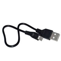 20CM Replacement Headphone Charging Cable Cord Line USB to V8 Wire Compatible Bose QC30 QC20 QC35 SoundLink Beats Powerbeats 2 Wireless Studio 2.0 Wireless Headphones (Black)