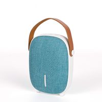 Bluetooth Speakers Portable Wireless IPX4 Waterproof Haobell Mini Speakers Loud Bass Stereo Hands Free Call Radio, Home Outdoor,Fabric (Cyan)