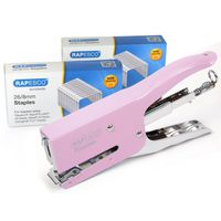 Rapesco Plier Stapler with Staples, Porpoise Packaging Plier with 10,000 26/8mm Staples