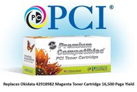 Premium Compatibles Inc. 42918982-PCI Replacement Ink and Toner Cartridge for Okidata Printers, Magenta