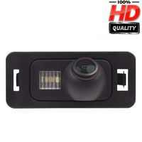 HD 1280x720p Rear Reversing Backup Camera Rearview License Plate Camera Night Vision Ip68 Waterproof for BMW 1/3/5/6 er X6 E5 E39 E46 E90 E91 E92 E60 E61 E70 E71 E72 X3 X5 X1 E84