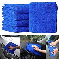 Etuoji Microfiber Cloth Cleaning Towels (Pack of 5 Pieces) for Fine Auto Finishes, Interior, Kitchen, B Paper Towels