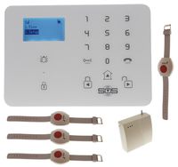 KP9 GSM Wireless Staff Panic Alarm with Wristband Buttons
