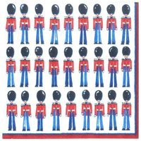 Entertaining with Caspari Royal Guard Paper Luncheon Napkins, Pack of 20