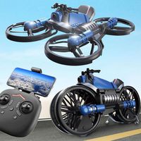 OYTRO 2.4G Deformation Motorcycle Folding Quadcopter Drone Double Mode Quadcopters