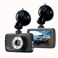 SuperCS T660 Dual Lens Dash Cam Car Dashboard Camera 170° Wide Angle 1080P Recording and Motion Detection