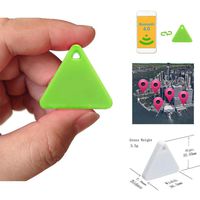 evelove New Ultra-Thin Triangle Smart Mini Bluetooth Tag Tracker Key Wallet Pet Child Finder GPS Locator Alarm Baby Wearables