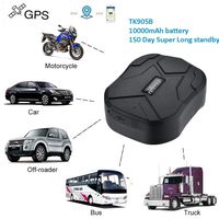 Magnetic GPS Tracker for Vehicles,10000mAh Car Locator Real Time GPS Tracker for Car Motorcycles Trucks Vehicles TK905B