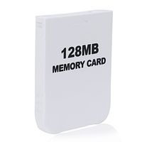 eForBuddy 128MB GC Memory Card for Nintendo Wii GameCube, Black