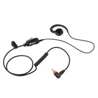 BOMMEOW BSE12-M12 C-Shape Swivel Style Earpiece Headset for Motorola Radio SL300 SL500 SL7550 SL7580