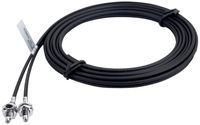 AUTONICS FT-420-10 Cable, Fiber Optic, Through Beam, 4mm Threaded End, 2m Length