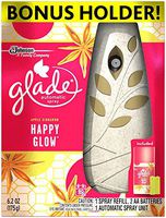 Glade Automatic Spray Air Freshener Starter Kit, Happy Glow, 6.2 Ounce