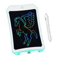 JRD&BS WINL 8.5 inch Colorful Electronic Drawing Pads for Kids, Portable Reusable Erasable Writer, Elder Message Board,4-8 Years Old Boys for Digital Handwriting Pad Doodle Board for School(Blue)
