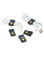 CAILLU Cord Organizer,Cord Keeper,Headphone Cable,Earphones case Headset Wrap Winder,Cord Manager,Phone Headphone USB Holder, Cable Straps Ties Gifts,Earbud case Clips 5 Pack