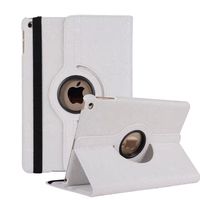 iPad Air 2 Cases and Cover, SorbSun 360 Degree Rotating PU Leather Flip Folio Stand Cases Cover Auto Sleep/Wake Feature for Apple iPad Air 2,White