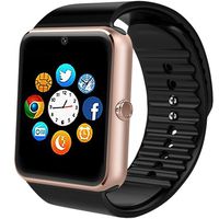 Smart Watch for Android Phones with SIM Card Slot Camera, Bluetooth Watch Phone Touchscreen Compatible iOS Phones, Smart Fitness Watch with Sleep Monitor sedentary Reminder for Men Women Kids
