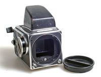 Hasselblad 500C Camera Body w/A24 Magazine, Dark Slide & Prism