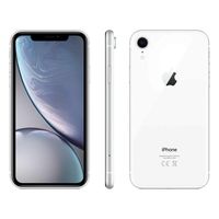 Apple iPhone XR, 64GB, White - Fully Unlocked (Renewed)
