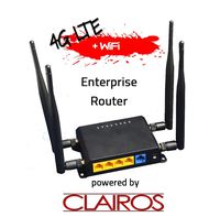 Clairos 4G LTE Enterprise Router with Integrated WiFi
