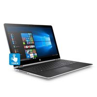 HP 15.6in FHD Touchscreen 2 in 1 Laptop / Tablet, Intel Core i5-7200U, 8GB DDR4 RAM, 128GB SSD + 1TB HDD, Radeon 530 Graphics, Windows 10, Stylus Pen (Renewed)