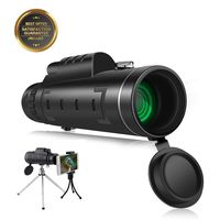 Monocular Telescope, 16x52 High Power Telescope,Dual Focus Monocular Scopes- Waterproof, Low Light Night Vision, BAK4 Prism Lens with Clip&Tripod for Outdoor Bird Watching Hunting Hiking (1250)