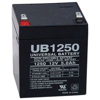 UPG 85983/D5741 Sealed Lead Acid Batteries (12V; 5Ah; .187 Tab Terminals; UB1250) electronic consumer