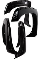 Fender Flares for 99-06 Chevy Silverado, Sierra, Avalanche, Yukon, Suburban (Pack of 4) Bolt On Pocket Fenders Flare Wheel Accessories Best for Chevrolet GM GMC Pick-up Trucks Re-Paintable Trim Guards