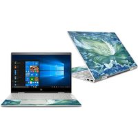 MightySkins Skin Compatible With HP Envy x360 Convertible 15" (2018) - Cyclone Wave | Protective, Durable, and Unique Vinyl Decal wrap cover | Easy To Apply, Remove | Made in the USA