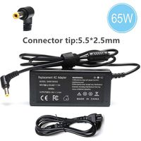 65W AC Adapter/Battery Charger for Acer Aspire Satellite Laptop PA3714U-1ACA PA3097U-1ACA PA3396U-1ACA PA3467U-1ACA PA3467ULACA ADP-65JH PA3917U-1ACA PA5177U-1ACA PA5044U-1ACA PA-1650-01